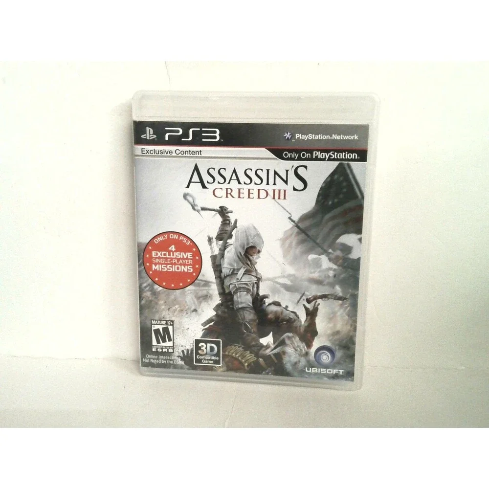 Assassins Creed III Ps3 CIB Action Strategy 2012